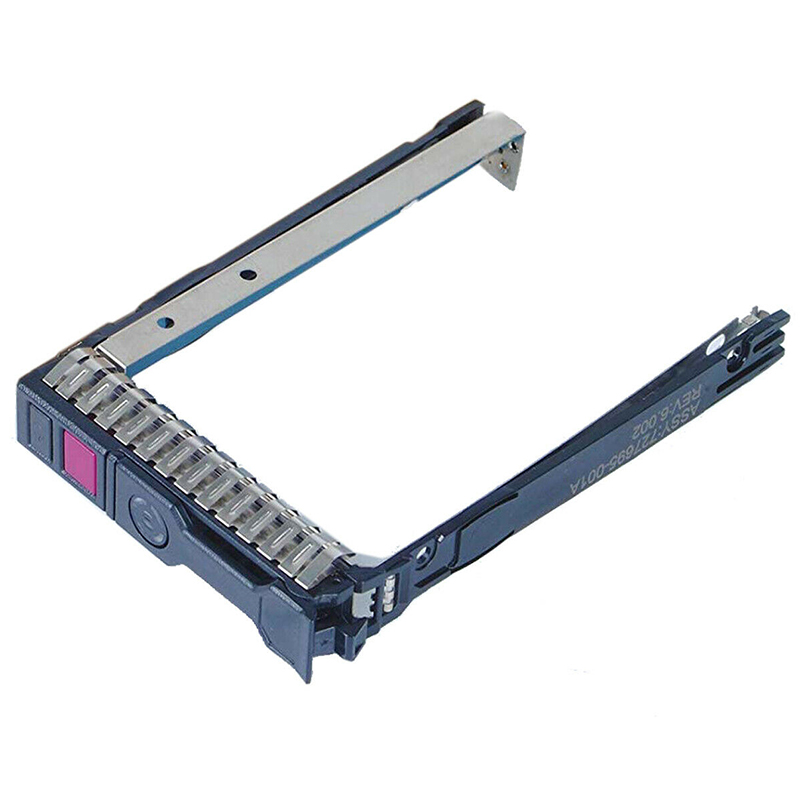 2-Pack 2.5" SFF SAS NVMe Hard Drive Tray Caddy (727695-001A) For HP G10 DL360/DL380 Server – With Screws
