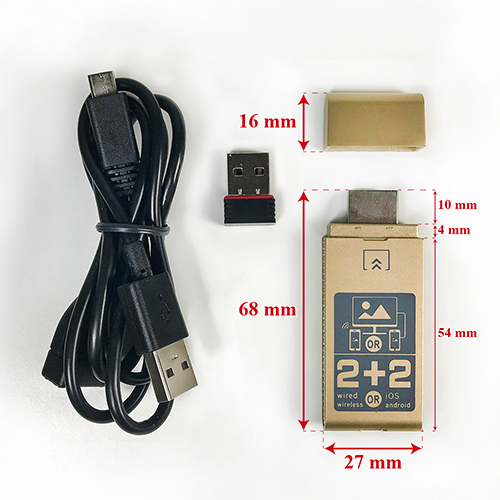 MIRASCREEN Adapter HDMI WIFI AirPlay Miracast 1080 8889502992 oficjalne archiwum Allegro
