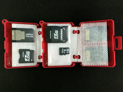 sa5k memory card storage box album micro sdhc sdxc ms pro duo emmc m2 ...