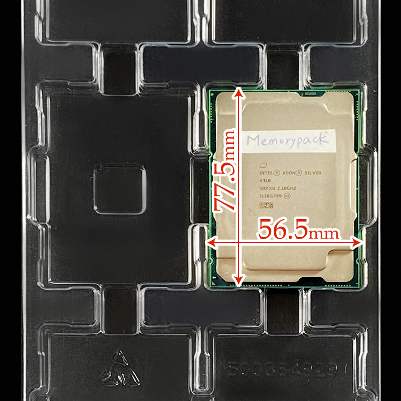 Intel Amd Cpu Processor Esd Tray Container Packaging Antistatic Conductive