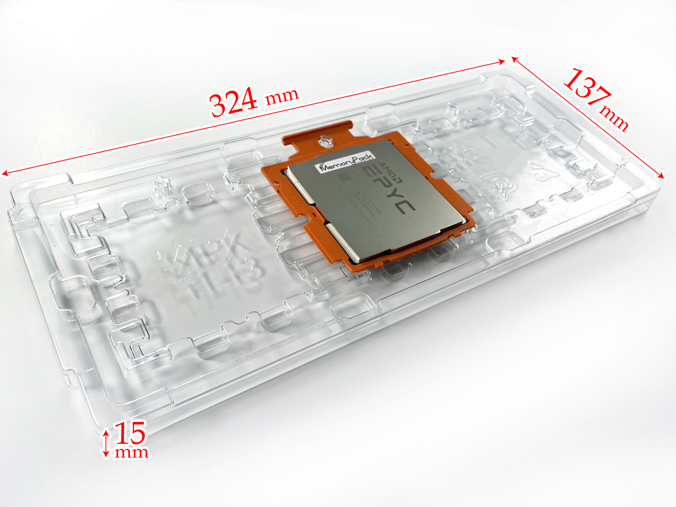 MPKT1-13 AMD EPYC SP5 FC-OLGA SM-LGA 75.4×72 cpu tray