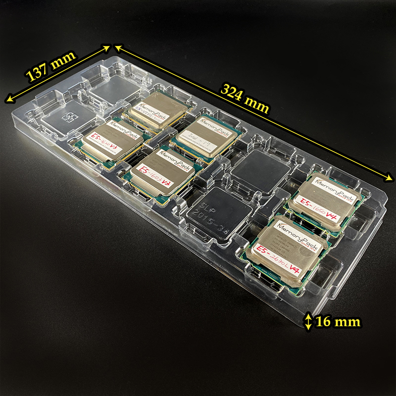 52.5x45 CPU Tray intel 52.5mm x 45mm E5 E7 i7 LGA2011 SLP2015-34