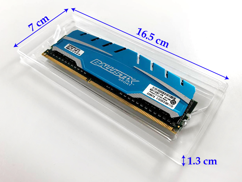 MPK3054 memory ddr ram plastic box packaging verpakking plastic doos ...