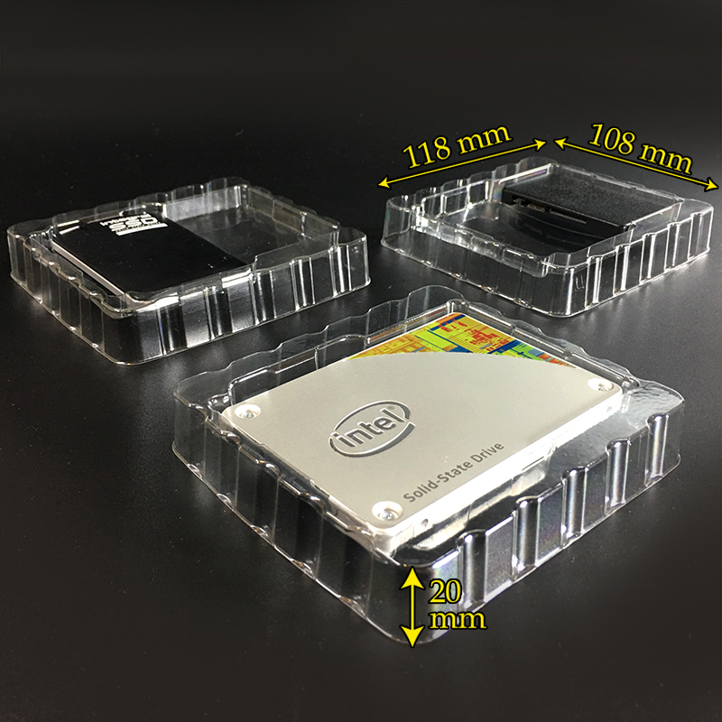 MPK 3025-001 portable SSD slim sata SSD plastic box esd plastic box ...