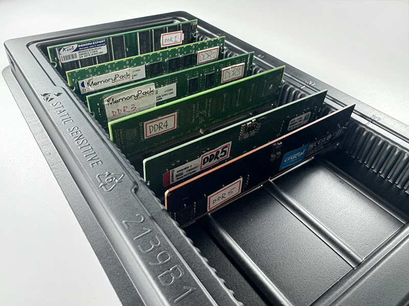 2139b1 2139l1 ddr dimm plastic box tray packaging plastik kutuプラスチックの箱 ...