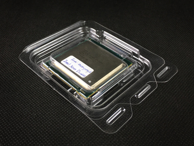 intel E5 cpu packaging plastic box clamshell