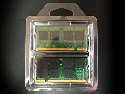 Ram Memory Packing ddr packaging memory ram module plastic box 2ct so dimm 2113