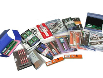 computer industry dram memory module hard drive cpu ssd ddr3 ddr2 ...