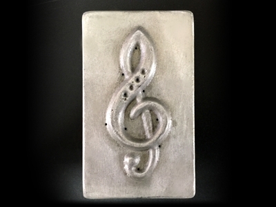 music note soap molds MPK-L06