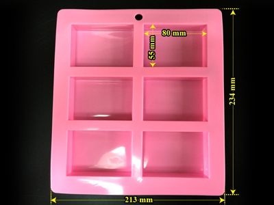 rectangular soap silicome mold CCM-033