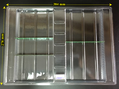esd packaging memory ram module dimm plastic box clamshell tray 2128