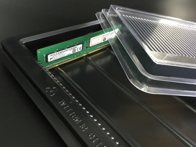 Pc Ram Packaging ddr4 ddr memory ram module packaging plastic box esd blister clamshell ...