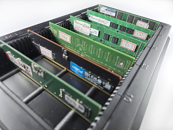 Ram Memory Packing 2139-3 2139-2 DDR RAM plastic box packaging Kunststoff-Box plastic doos ...