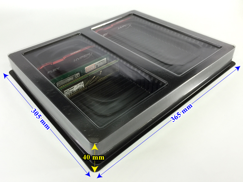 MPK MME ram memory module packaging plastic box container tray esd ddr ...