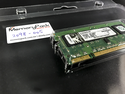 2098005 ddr so dimm memory ram module packaging plastic box esd clamshell