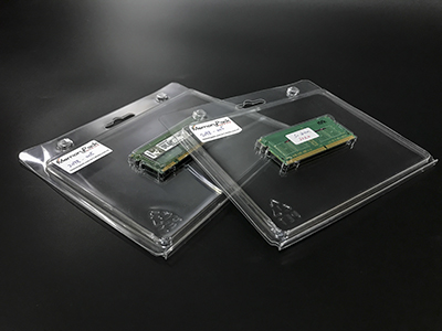 2098005 ddr so dimm memory ram module packaging plastic box esd clamshell