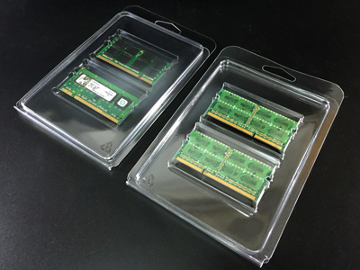 2 count DDR3 so dimm memory ram module clamshell packaging 1930-6