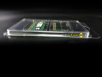2 count DDR3 so dimm memory ram module clamshell packaging 1930-6
