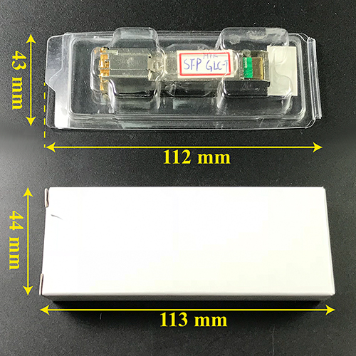 Paper Sensor Box MPK DPB-001 small white paper box for transceiver plastic packaging ...