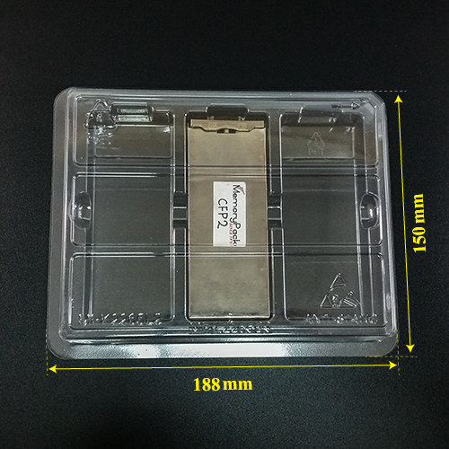 Cfp Box MPK2265B3 CFP2 container tray packaging plastic box memorypack